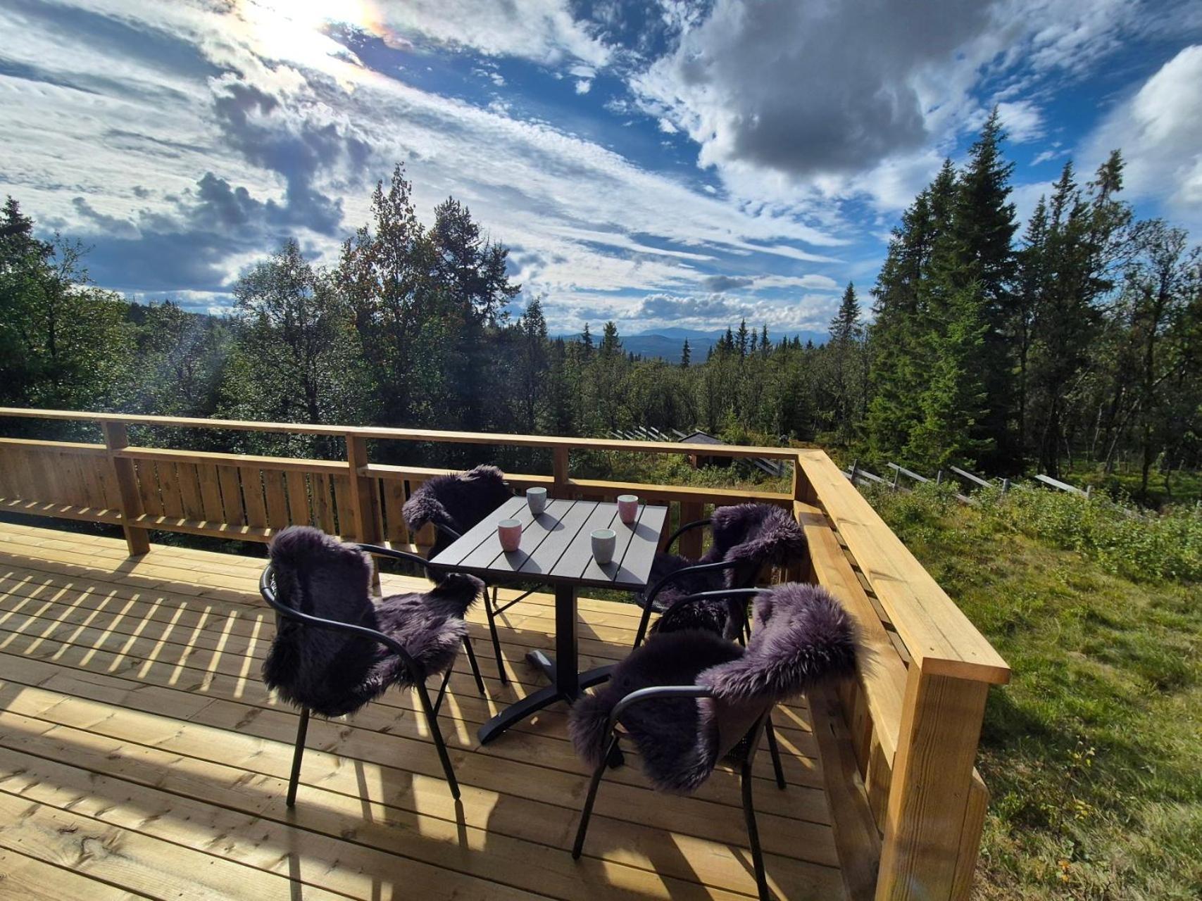 Feriehus Cozy Log At Beautiful Nystolsfjellet